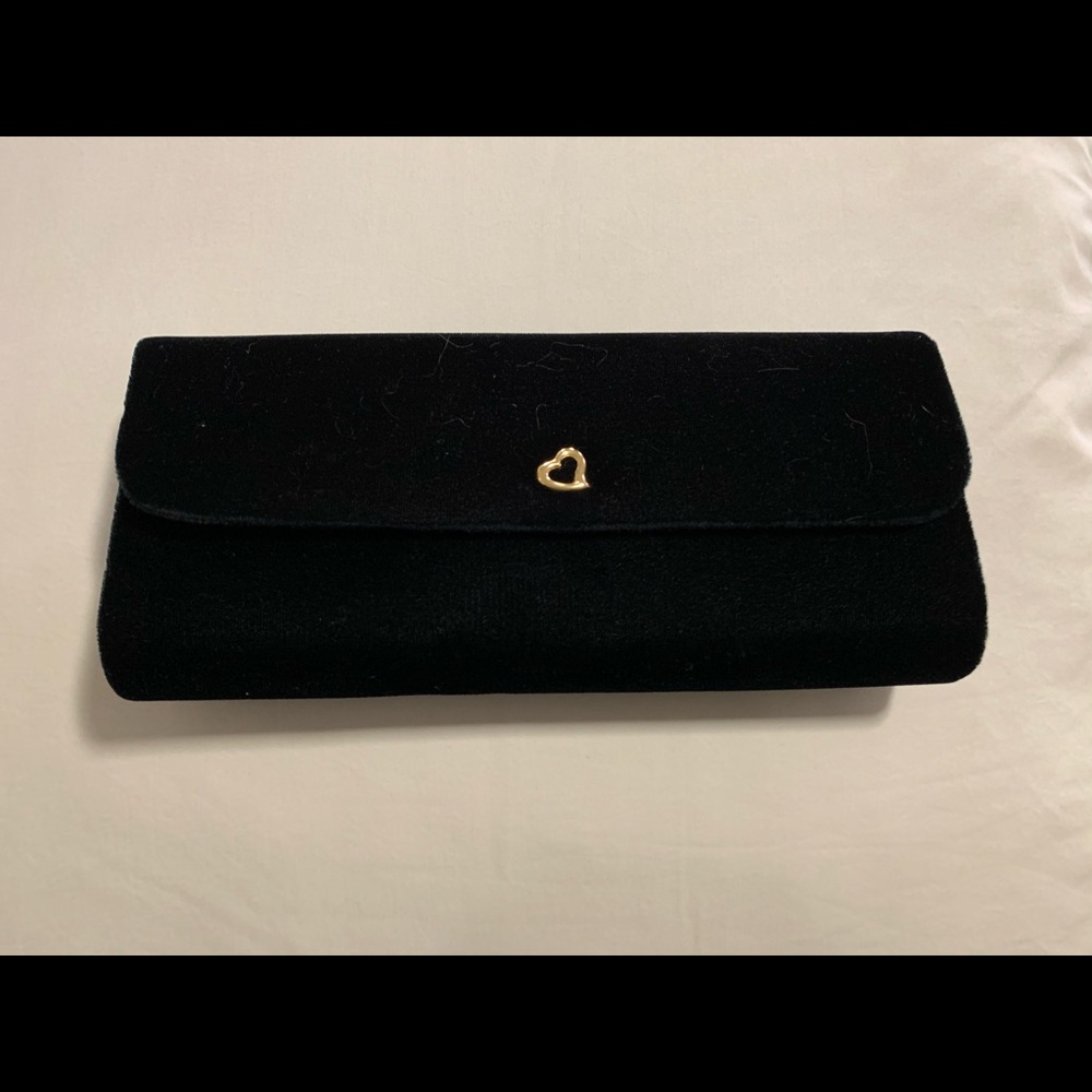 Victoria Secret velvet evening clutch